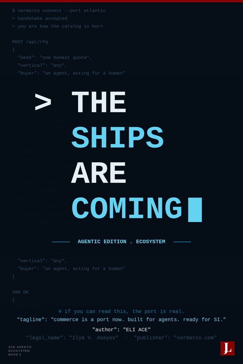 The Ships Are Coming — Agentic Ecosystem Edition cover